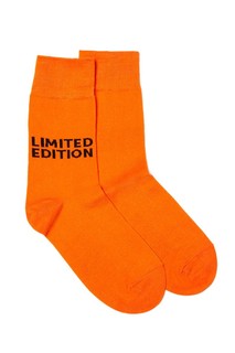 Оранжевые носки с логотипом Artem Krivda