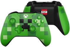 Геймпад Microsoft Xbox One Minecraft Creeper (зеленый)