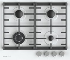 Газовая варочная панель Gorenje G6SY2W (белый)