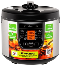 Мультиварка Polaris PMC 0511AD (черно-серебристый)