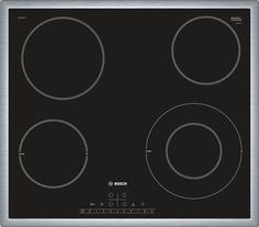 Электрическая варочная панель Bosch PKF645FP1 (черный, серебристый)