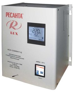 Стабилизатор напряжения Ресанта LUX АСН-12000Н/1-Ц