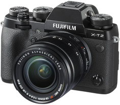Фотоаппарат со сменной оптикой Fujifilm X-T2 Kit XF18-55mm F2.8-4 R LM OIS (черный)