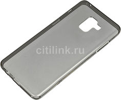 Чехол (клип-кейс) REDLINE iBox Crystal, для Samsung Galaxy A8+, серый [ут000014037]