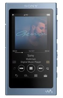 MP3 плеер SONY NW-A45 flash 16Гб синий [nwa45l.ee]
