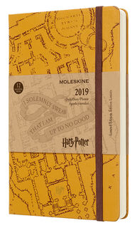 Ежедневник MOLESKINE Limited Edition HARRY POTTER, 400стр., бежевый [dhp12dc3]