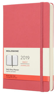 Ежедневник MOLESKINE Classic 400стр., розовый [dhd1112dc3]