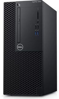 Компьютер DELL Optiplex 3060, Intel Core i5 8500, DDR4 8Гб, 1000Гб, Intel UHD Graphics 630, DVD-RW, Linux, черный [3060-7489]