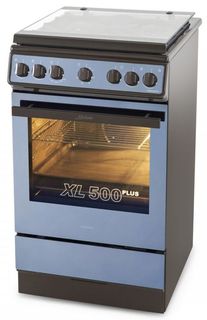 Газовая плита KAISER HGG 52501 B, газовая духовка, коричневый