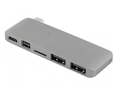 Хаб USB HyperDrive Silver GN21C-SILVER