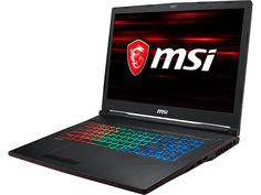 Ноутбук MSI GP73 Leopard 8RD-244RU 9S7-17C622-244 Black (Intel Core i7-8750H 2.2 GHz/16384Mb/1000Gb + 256Gb SSD/No ODD/nVidia GeForce GTX 1050Ti 4096Mb/Wi-Fi/Bluetooth/Cam/17.3/1920x1080/Windows 10 64-bit)