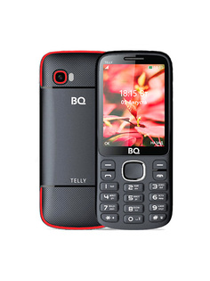 Сотовый телефон BQ 2808 Telly Black-Red