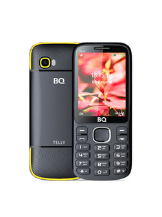 Сотовый телефон BQ 2808 Telly Black-Yellow