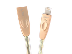 Аксессуар iKAKU Speed USB - Lightning 8pin Gold