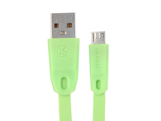 Аксессуар iKAKU Colorful USB - MicroUSB Green
