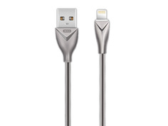 Аксессуар XO USB - Lightning 8-pin 1.0m Silver NB26