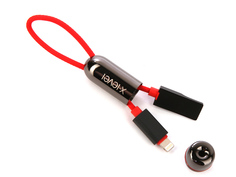 Аксессуар X-Level Accessory Series USB - Lightning 0.22m Red 2028-003