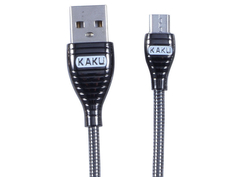 Аксессуар iKAKU Alloy USB - MicroUSB Black