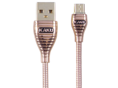 Аксессуар iKAKU Alloy USB - MicroUSB Gold