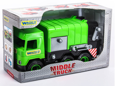 Игрушка Тигрес Middle Truck Мусоровоз Green 39484