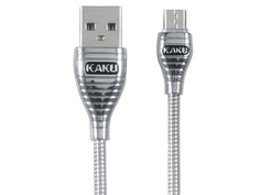 Аксессуар iKAKU Alloy USB - MicroUSB Silver