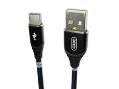 Аксессуар XO USB - MicroUSB 1.0m Black NB29