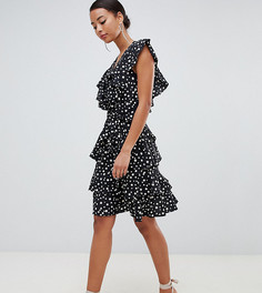 Платье мини Y.A.S Tall Sadotta - Черный