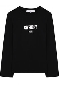 Лонгслив джерси с логотипом бренда Givenchy