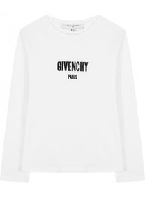 Лонгслив джерси с логотипом бренда Givenchy