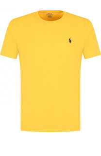Хлопковая футболка с круглым вырезом Polo Ralph Lauren