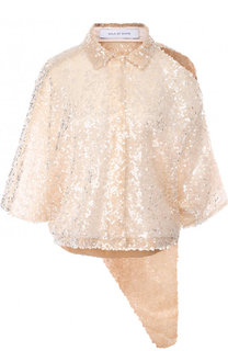 Блуза асимметричного кроя с разрезом на плече Walk of Shame