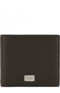 Кожаное портмоне с отделениями для кредитных карт Dolce & Gabbana