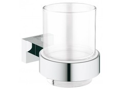 Стакан с держателем GROHE Essentials Cube, хром (40755001)