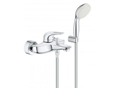 Смеситель GROHE Eurostyle New для ванны с душевым набором, хром