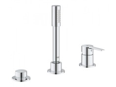 Смеситель для ванны GROHE Lineare New на 3 отверстия, хром (19965001)