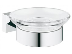 Мыльница с держателем GROHE Essentials Cube, хром (40754001)