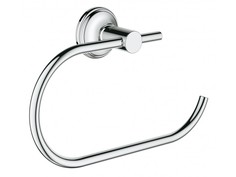 Держатель туалетной бумаги GROHE Essentials Authentic, без крышки, хром