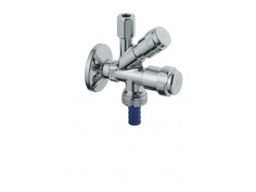 Угловой вентиль GROHE комбинированный 1/2″-3/8″ для подключения смесителей, хром (41073000)