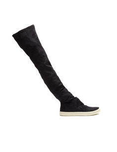 Кожаные ботфорты Rick Owens