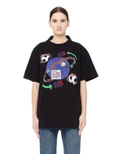 Футболка Double Football Vetements