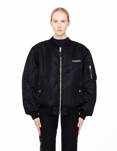 Двусторонний бомбер с лого Vetements