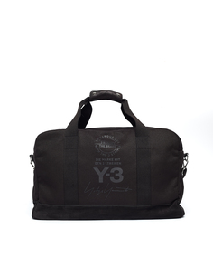 Спортивная сумка из текстиля и замши Y-3