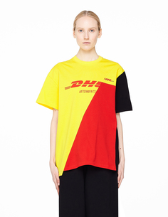 Хлопковая футболка DHL Vetements