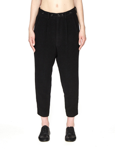 Брюки из шерсти и хлопка Ys