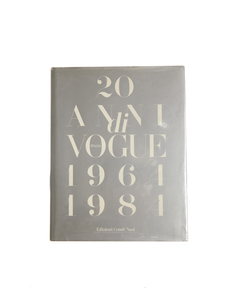 Книга 20 ANNI DI VOGUE 1964 - 1984 Books