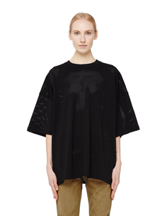 Черная футболка из сетки Fear of God