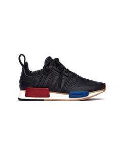 Черные кожаные кроссовки Adidas NMD_R1 Hender Scheme