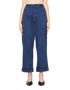 Джинсовые брюки с манжетами Yohji Yamamoto