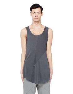 Майка с асимметричными швами Leon Emanuel Blanck