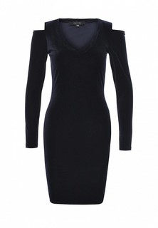 Платье LOST INK KARMEN SPLIT SLEEVE VELVET BODYCON